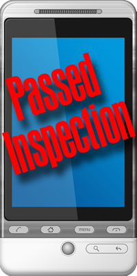 Android App Passed Inspection